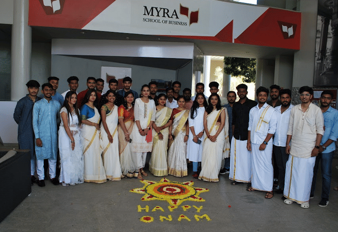 MYRA School of Business Mysore Onam - 2023 photo 2